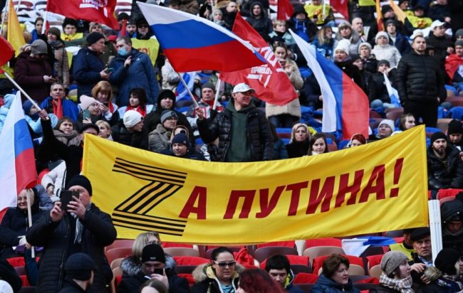 У Москві за участь у мітингу Путіна до річниці війни пропонують 500 рублів