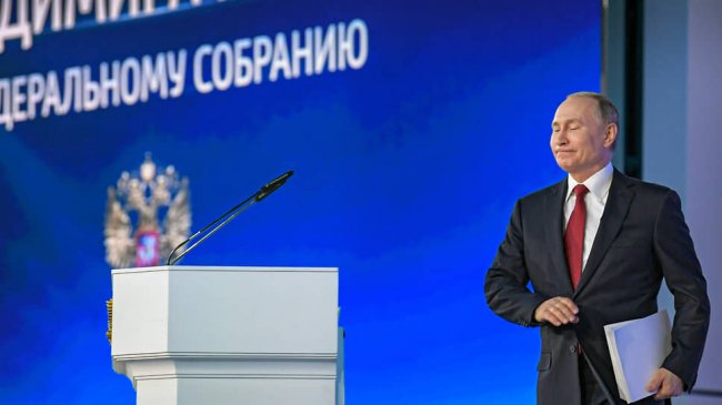 Путін розповість Федеральним зборам про хід війни та її продовження
