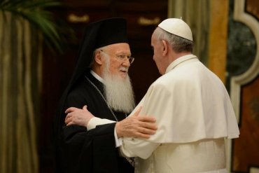 Православная и католическая церкви в будущем воссоединятся, – вселенский патриарх Варфоломей