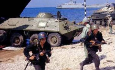 Россия высадила морской десант в Крыму