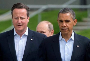 Обама и Кэмерон потребовали от Путина вывести войска из Крыма в ближайшие часы
