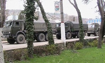 В Крым прибывают новые российские войска