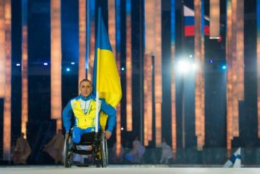 В открытии Паралимпиады принял участие только один украинский спортсмен
