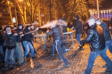Ночью выявлены и задержаны первые организаторы массовой драки в Донецке