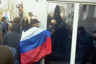 В Донецке пытались штурмовать СБУ