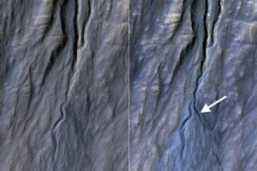 На Марсе обнаружен таинственный канал
