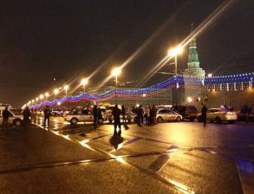В момент убийства Немцова большинство камер наблюдения на мосту были отключены