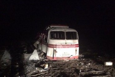 Боевики обстреляли из миномета рейсовый автобус Артемовск-Горловка