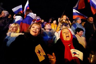 Марионетка Кремля вспомнила о родстве украинцев и ждет всех на павших «курортах» Крыма