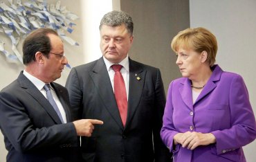Порошенко едет в Брюссель на переговоры с Меркель и Олландом