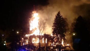 В Финляндии на Пасху подожгли храм XVIII века