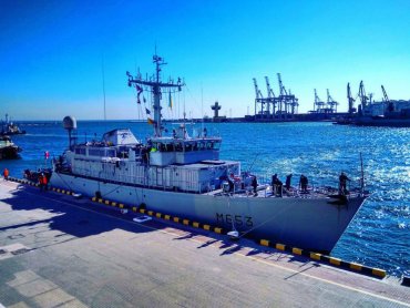 В порт Одессы вошел корабль НАТО