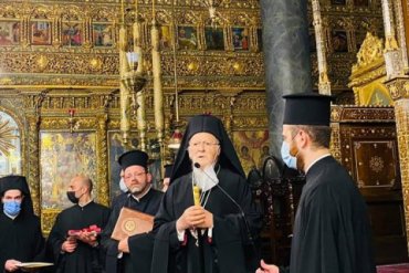 Патриарх Варфоломей подтвердил, что приедет в Украину