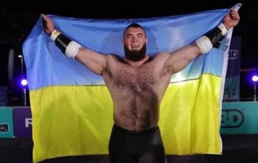 Украинский спортсмен победил на турнире World’s Ultimate Strongman