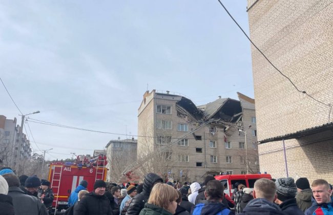 В российской Чите взорвалась многоэтажка