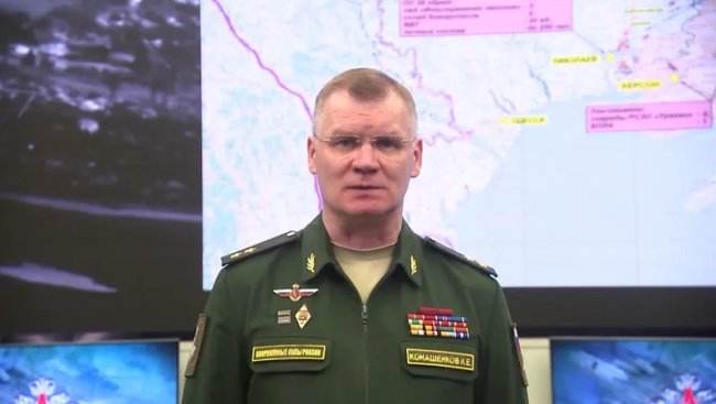 Минобороны РФ назвало массированный ракетный обстрел Украины “ударом возмездия”