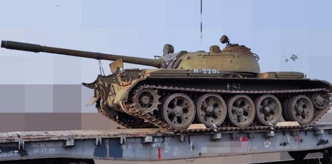 Россия снимает с хранения старые советские танки Т-54/55