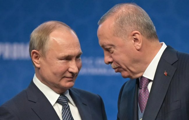 Ердоган обговорив з Путіним війну в Україні