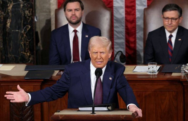 Від України до Марсу: Головне з виступу Трампа перед Конгресом США Від України до Марсу: Головне з виступу Трампа перед Конгресом США