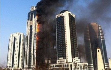 Кадыров списал пожар в комплексе «Грозный-Сити» на волю Аллаха