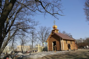 В Киеве освящена часовня в честь героев Небесной сотни