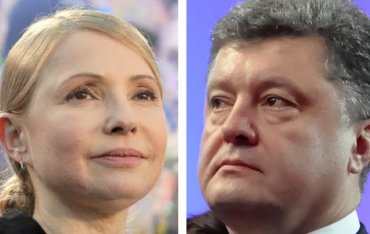 Порошенко в два раза опережает Тимошенко в президентской гонке