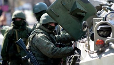 Вооруженные бандиты напали на российскую воинскую часть в Крыму