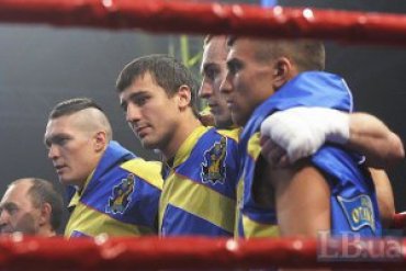 «Украинские атаманы» победили российских боксеров