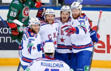 Петербургский СКА впервые в истории выиграл Кубок Гагарина