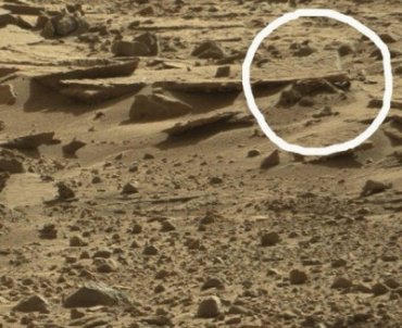 На Марсе обнаружен труп человека?
