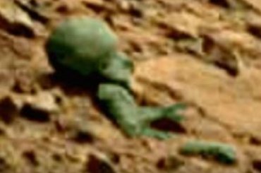 NASA опубликовало снимок инопланетянина на Марсе