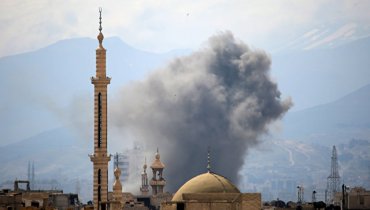 Столица Сирии подверглась ракетному удару