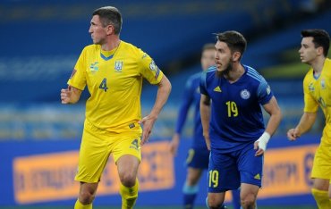 Украина не сумела обыграть Казахстан в отборочном матче на ЧМ-2022