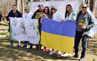 Украина стала лидером всемирной акции по озеленению