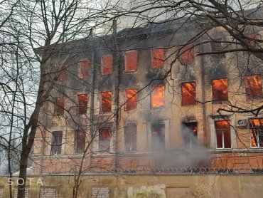 В Твери сгорело дотла здание разработчиков «Искандеров» и системы С-400