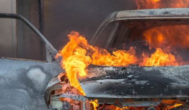 В Мелитополе взорвался автомобиль в центре города