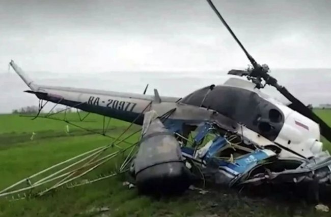 У Росії під Волгоградом розбився вертоліт санавіації