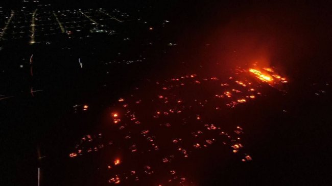 В России за ночь почти полностью сгорел целый поселок