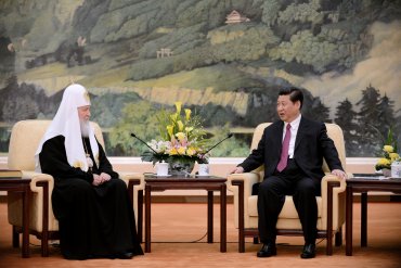 Патриарх Кирилл встретился с председателем КНР