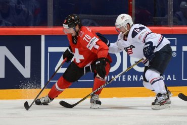 Сборная Швейцарии впервые в истории вышла в финал чемпионата мира по хоккею