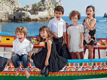Коллекция детской одежды Dolce & Gabbana Bambino весна-лето 2013