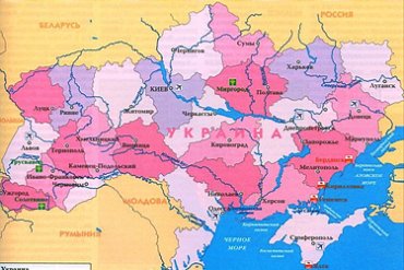 Украину решили поделить на восемь регионов