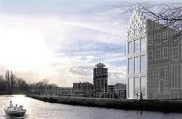 В Амстердаме началось строительство первого в мире дома по 3D-технологии