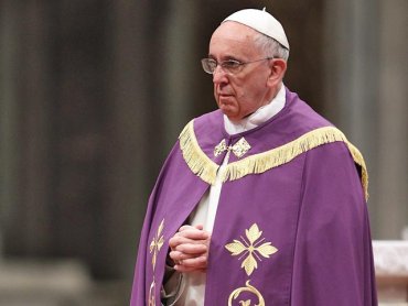 Папа Франциск призвал мир молиться за примирение в Украине