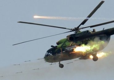 Боевики сбили под Славянском украинский вертолет