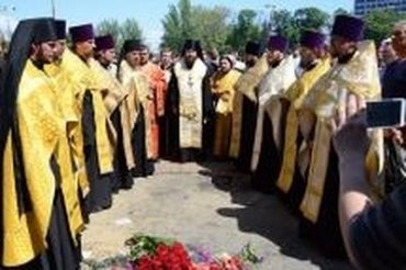 В Одессе совершены заупокойные богослужения по погибшим 2 мая