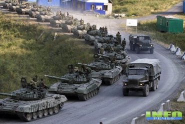 Российские войска на границы готовятся к началу «миротворческой операции»