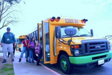 В США запустили первый электробус для школьников