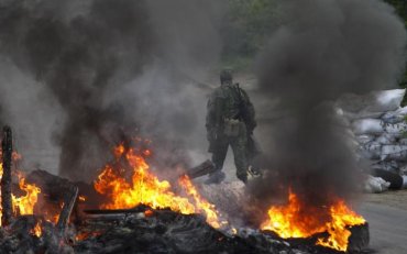Террористы, сбившие украинский вертолет, жестоко уничтожены