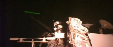 Уфологи увидели инопланетный дрон рядом с МКС